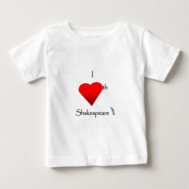 Shakespeare Love Baby T-Shirt (Front)