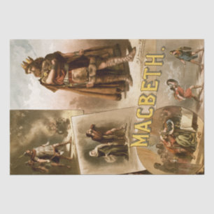 Shakespeare Macbeth Decoupage Tissue Paper
