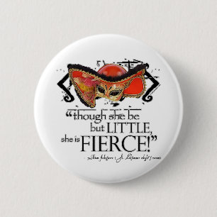 Shakespeare Midsummer Night's Dream Fierce Quote Button