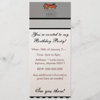 Shakespeare Midsummer Night's Dream Fierce Quote Invitation