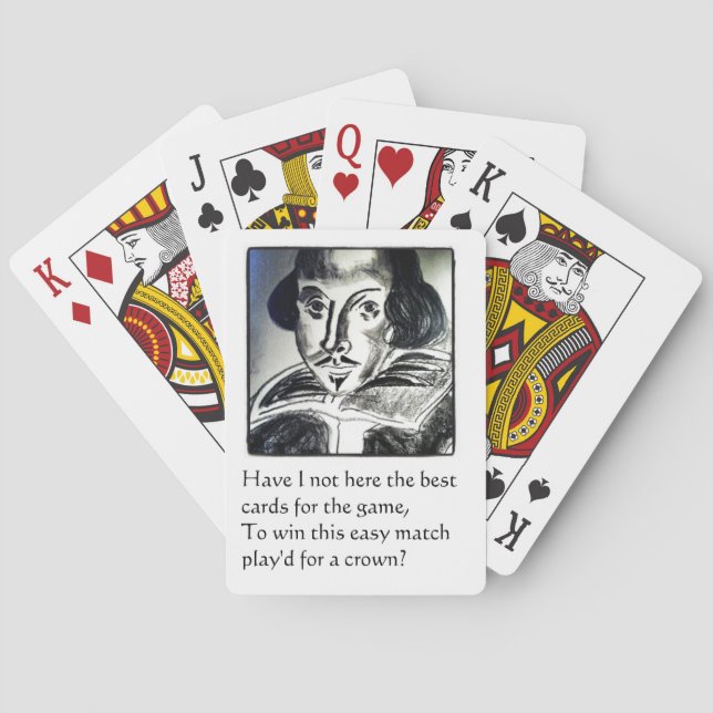 Shakespeare Playing Cards (Back)