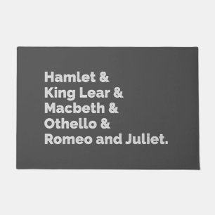 Shakespeare Plays I Doormat