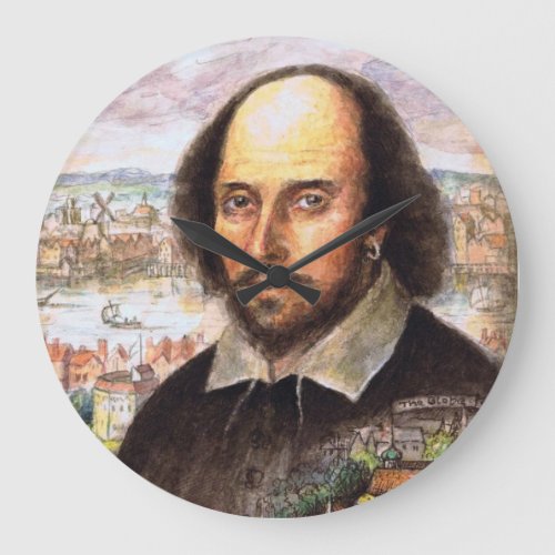 Shakespeare Portrait Clock