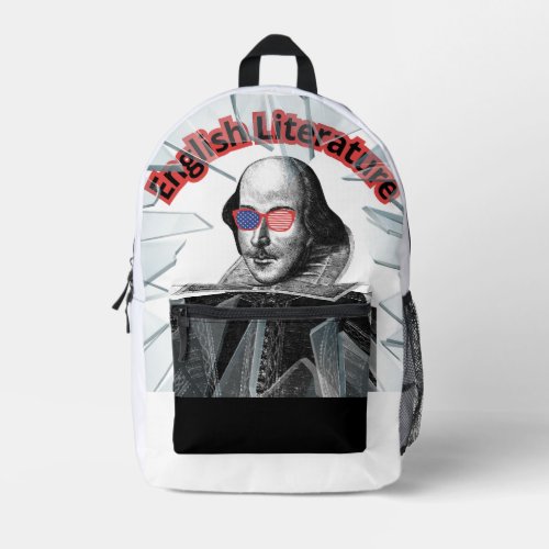 Shakespeare  Printed Backpack