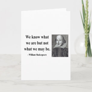 Shakespeare Quote 3b Card