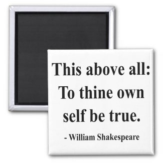 Shakespeare Quote 8a magnet