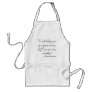 Shakespeare Quote - Battle Of Wits II Adult Apron