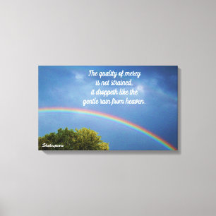 SHAKESPEARE QUOTE canvas Print