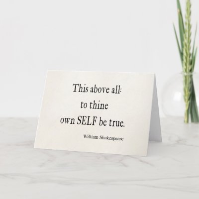 Shakespeare Quote All The World S A Stage Quotes Card Zazzle Com