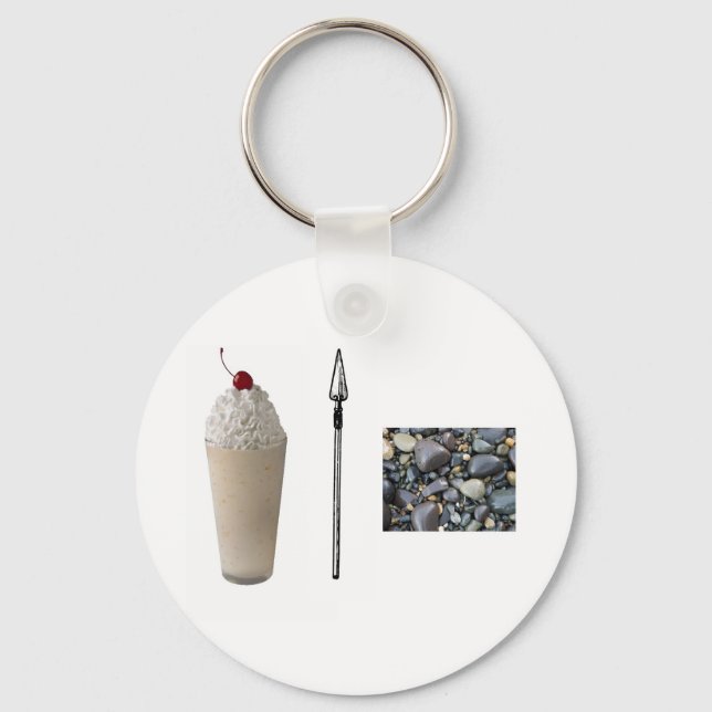 Shakespeare Rocks Keychain (Front)