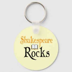 Shakespeare Rocks Keychain Gift