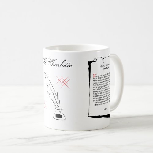 Shakespeare Sonnet 120 Coffee Mug