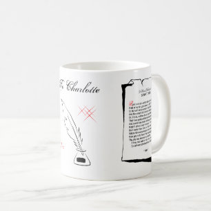 Shakespeare Sonnet 142 Coffee Mug