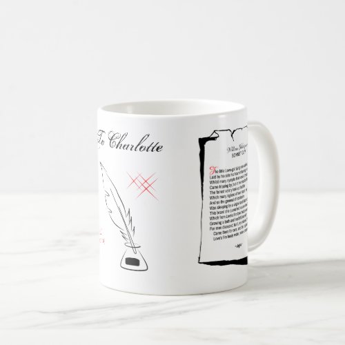 Shakespeare Sonnet 154 Coffee Mug