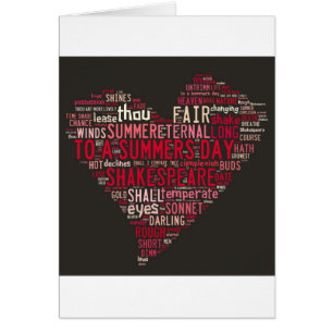 Shakespeare Sonnet 18 Cards