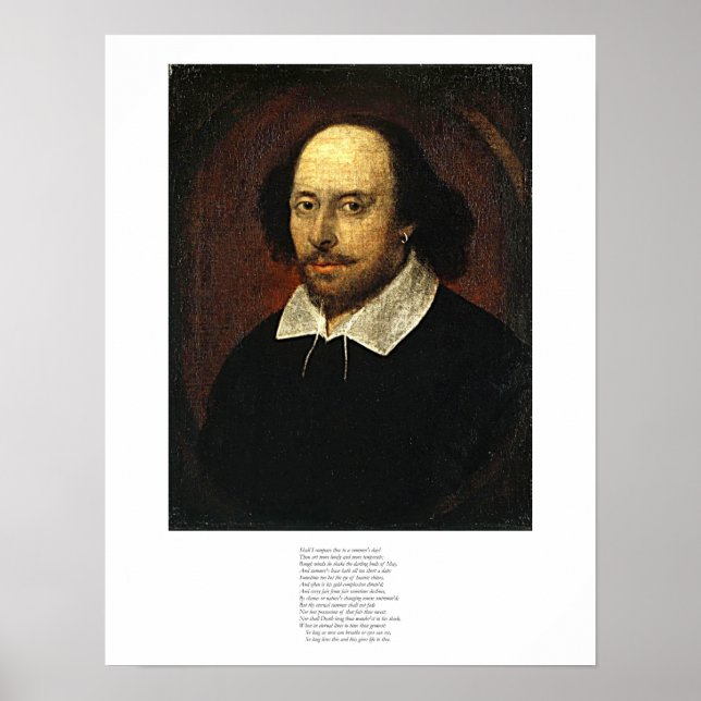 Shakespeare Sonnet # 18 Poster (Front)