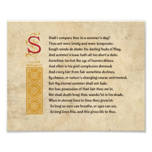 sonnet 18 by william shakespeare