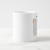 Shakespeare Sonnet 1 Giant Coffee Mug (Front)