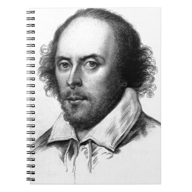 Shakespeare Spiral Notebook (Front)