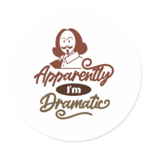 Shakespeare Stickers - Drama Theater Stickers