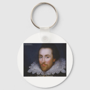 Shakespeare "Such We Be" Wisdom Quote Gifts & Tees Keychain