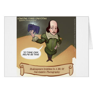 Shakespeare Takes Selfie Funny