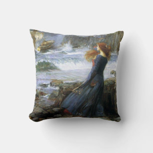 Shakespeare Tempest Throw Pillow