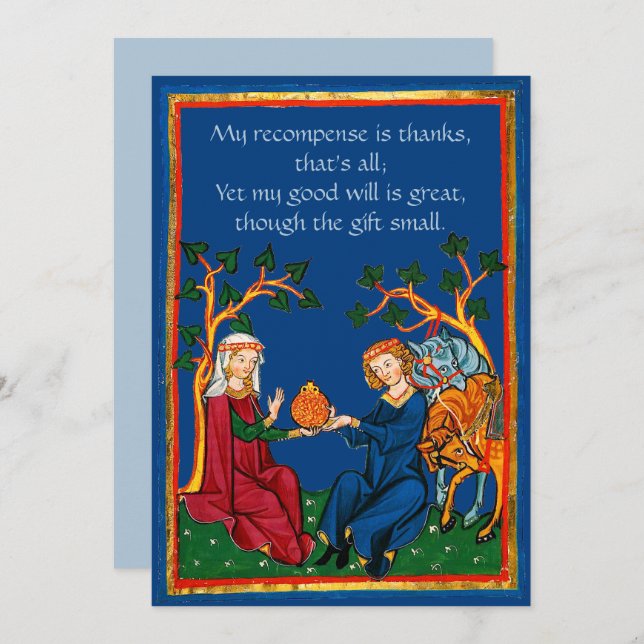 Shakespeare Thank you (Front/Back)