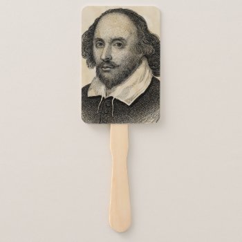 Shakespeare The Bard Fan by RiverJude at Zazzle