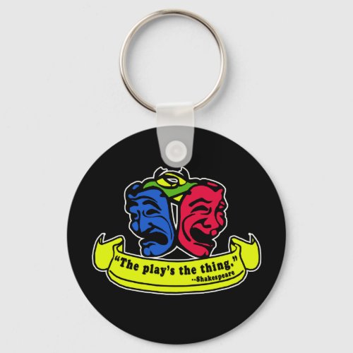 Shakespeare The Plays The Thing Keychain