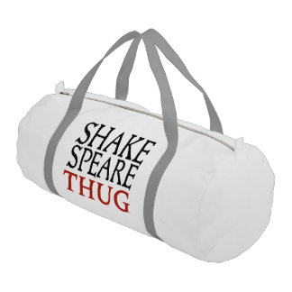 Shakespeare Thug Duffle Bag