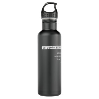 Shakespeare To Quote Hamlet Act Stainless Steel Water Bottle