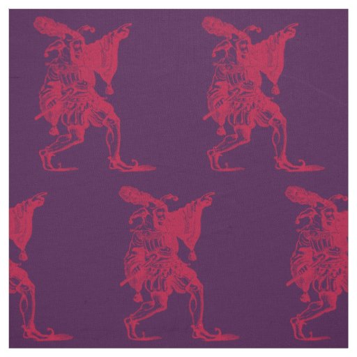 Shakespearean Jester Fabric