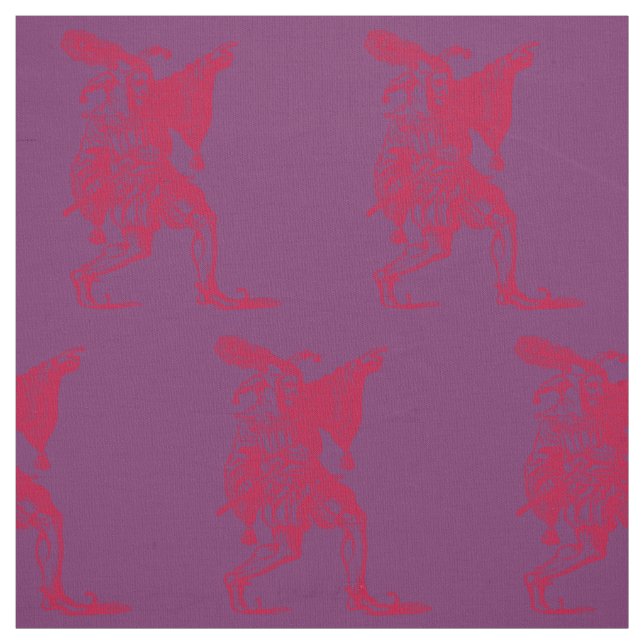 Shakespearean Jester Fabric (Swatch)