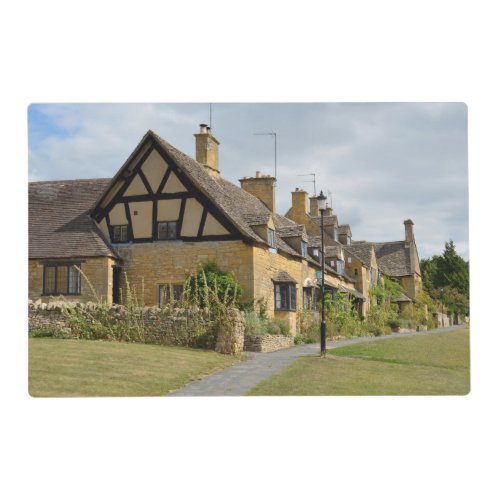 Shakespeares cottages in Broadway Cotswolds Placemat