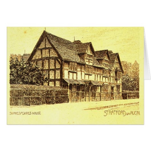 Shakespeare's House Stratford on Avon (Front Horizontal)