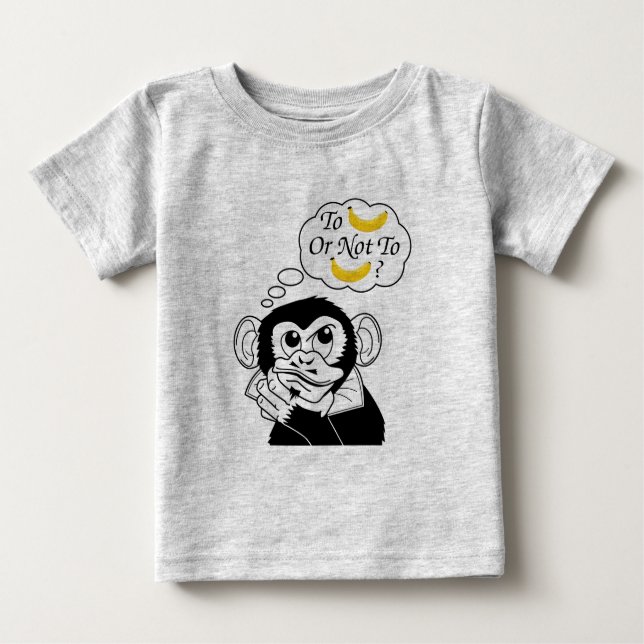 Shakespeare's Monkey Baby T-Shirt (Front)