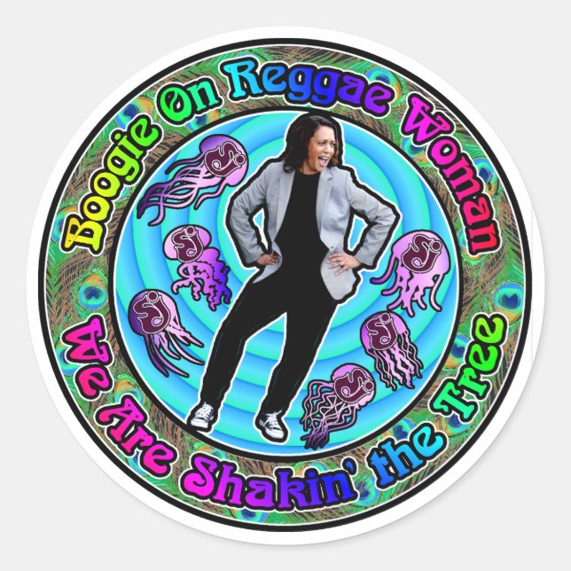 Shakin' the Tree - Boogie on - Kamala Classic Round Sticker (Front)