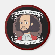 Shaking Up Shakespeare Magnet