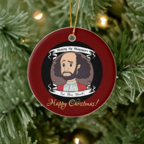 Shaking Up Shakespeare Ornament