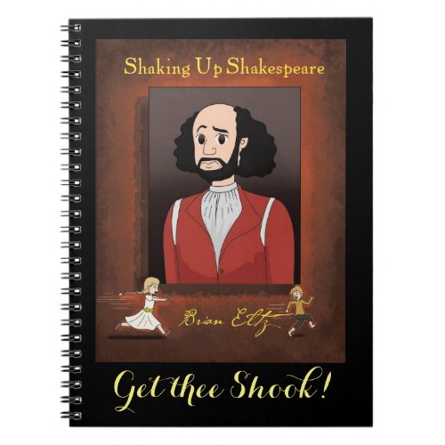 Shaking Up Shakespeare Spiral Photo Notebook