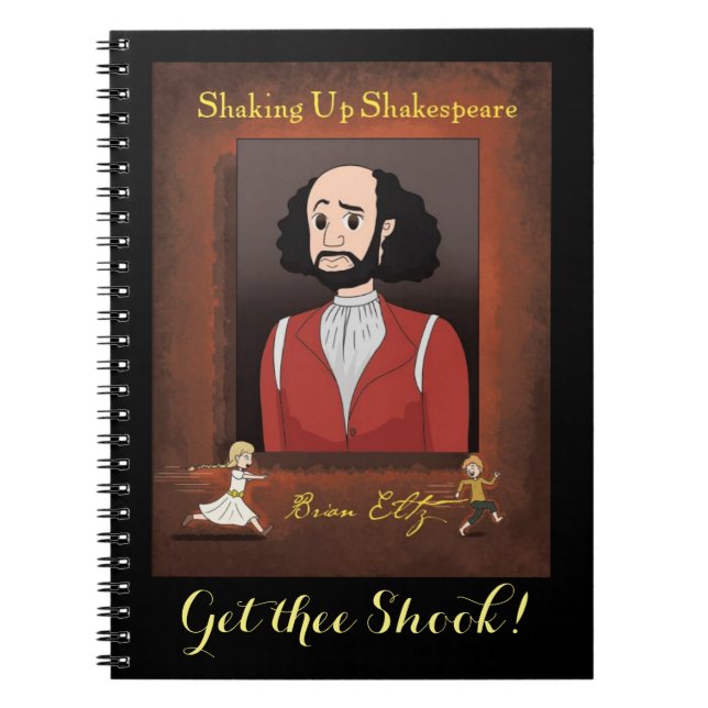 Shaking Up Shakespeare Spiral Photo Notebook (Front)