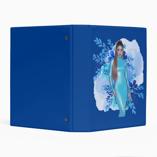 Shakira Blue Minicabinet of Avery Mini Binder (Background)