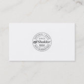 Shaklee Independent Distributer Business Card (Back)