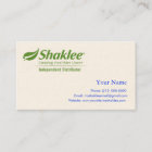 Shaklee Independent Distributer