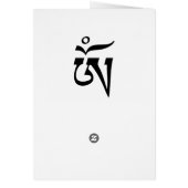 Shakyamuni, PEACE Cards (Back)