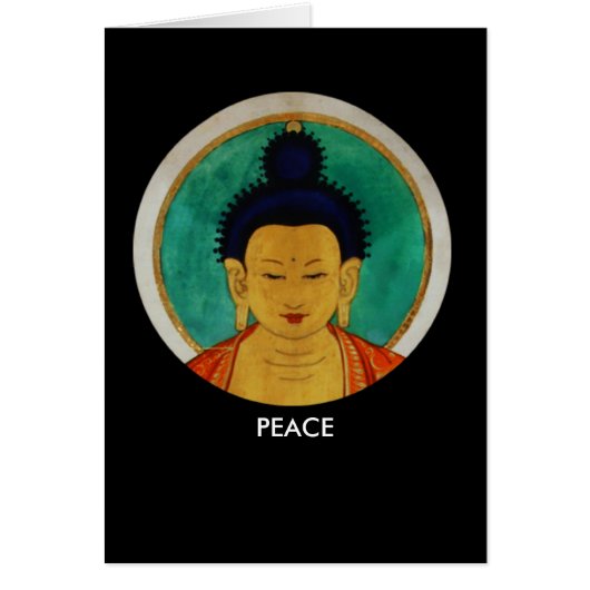 Shakyamuni, PEACE Cards (Front)