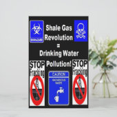 Shale Gas Revolution = Drinking Water Pollution! (Standing Front)