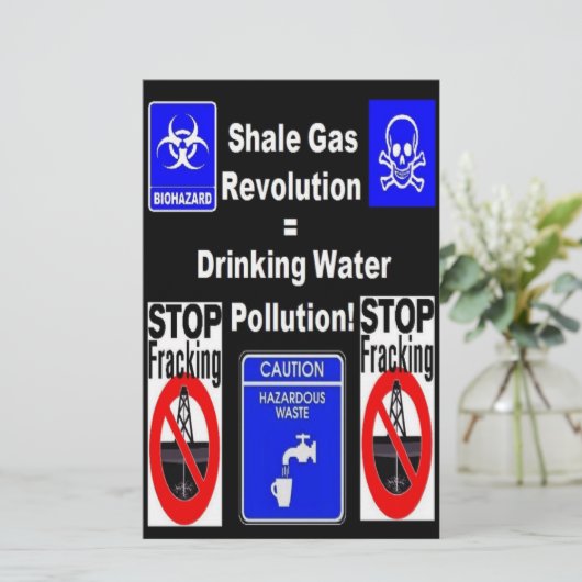 Shale Gas Revolution = Drinking Water Pollution! (Standing Front)