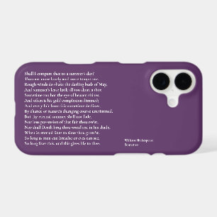 Shall I compare thee to a summer's day? sonnet 18 iPhone 17 Case